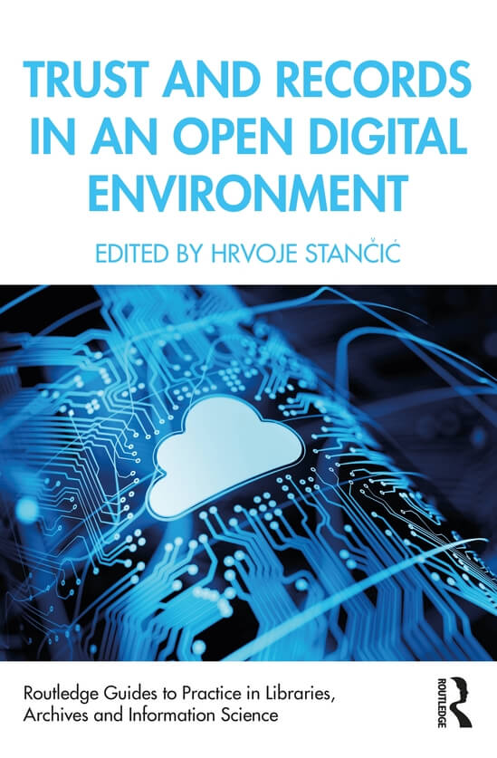 Cover page Trust and Records in an Open Digital Environment paperback small